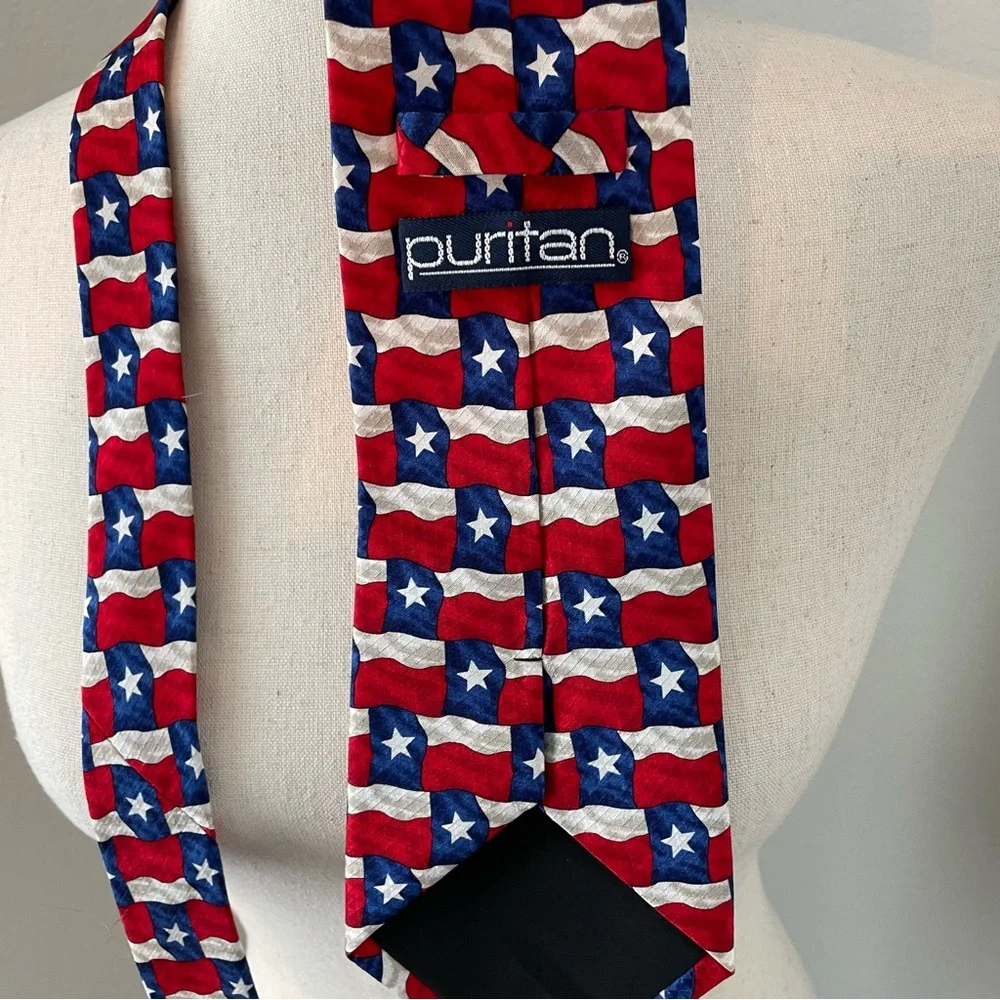 Men’s Texas Flag Tie Puritan